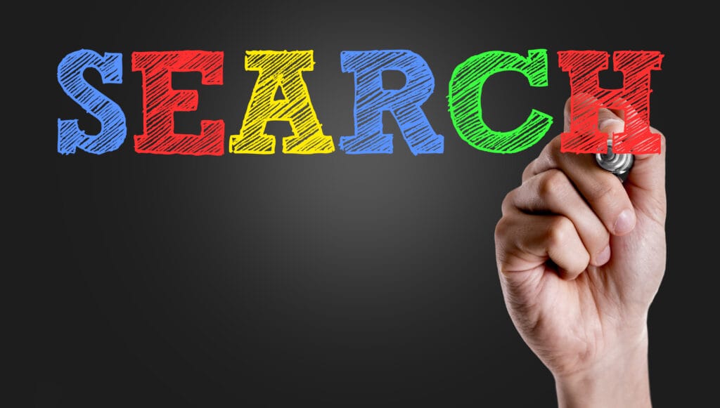 Hand,writing,the,text:,search