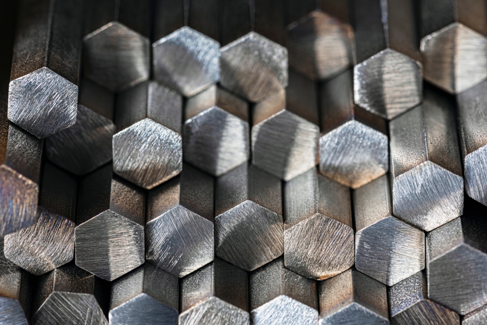Stack,Of,Non ferrous,Metal,Rods,,Products,Of,The,Metallurgical,Industry