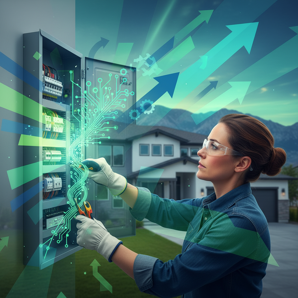 Sparking Growth for a Local Residential & Commercial Electrician — Our Approach