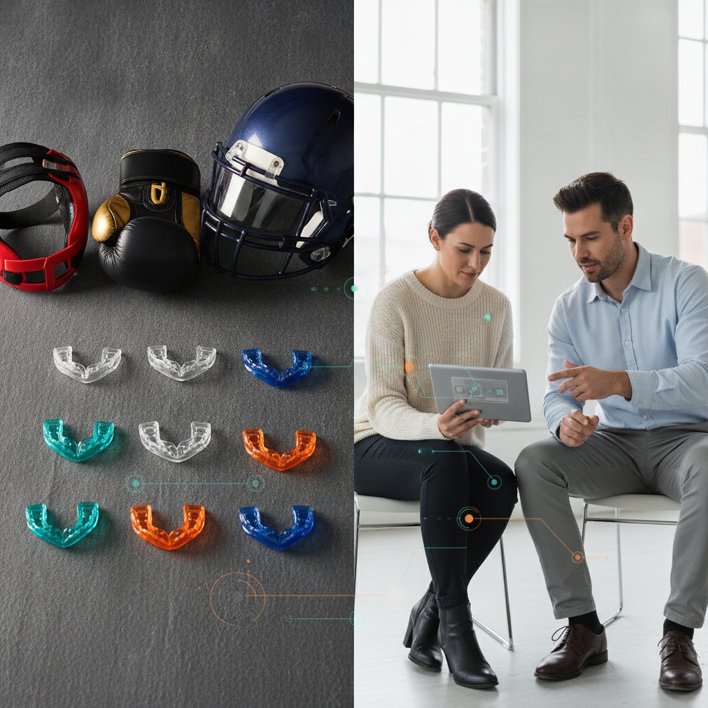 Custom sports mouthguard e-commerce brand SEO case study