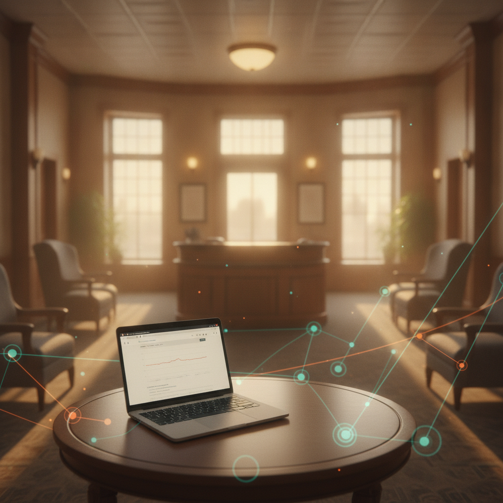 Community bank branch with minimal online visibility